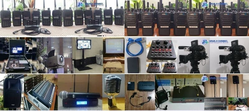 Sewa Wireless Conference System (Sistem Konferensi Nirkabel) | Halo Rental