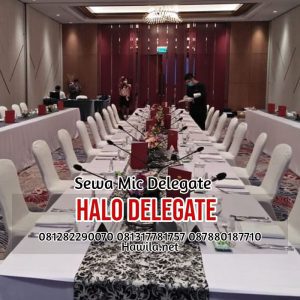 Tempat Sewa Mic Delegate Bosch CCS 900 HALO Delegate - Copy (5)