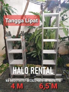 Sewa Tangga Lipat Tinggi 4, 5, 6, 7, 8 9, 10 Meter, tempat jasa Sewa Tangga | Rental Tangga Lipat, Aluminium, Teleskopik, PLN